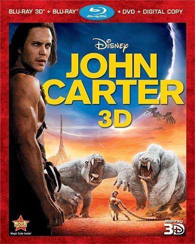 John Carter (Four-Disc Combo: Blu-ray 3D/Blu-ray/DVD + Digital Copy) by Buena Vista