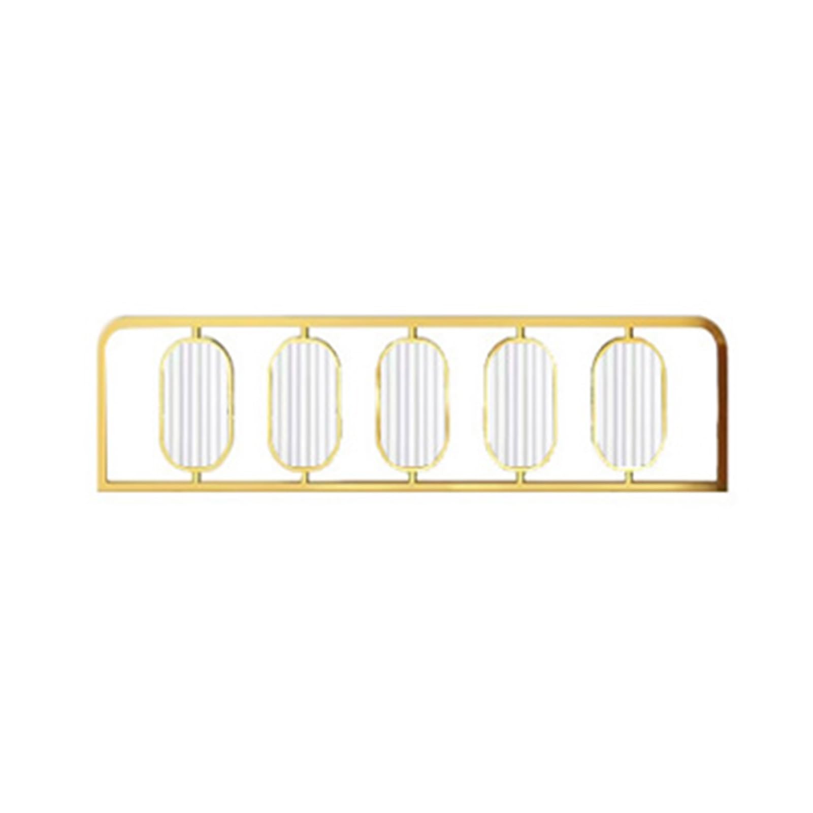 LWJSOCP Stainless Steel Office Divider Panel Restaurant Countertop Partition Hollow Desk Separator for Classroom & Library Durable Office Privacy Board