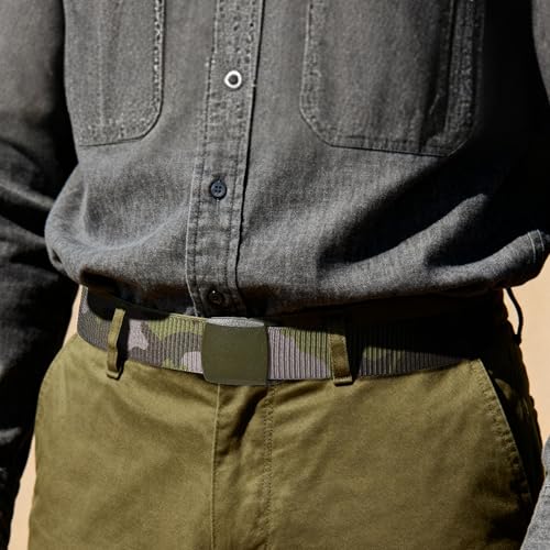 Image of Mile High Life | Nylon Web Belt | Outdoor Military Belt | TSA Safe Buckle Plastic /Metal