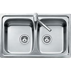 Fregadero Teka Angular 2C Inox Fregadero Teka Universo 2C Color Inox Ref 11120086 Mueble De 80 Cm