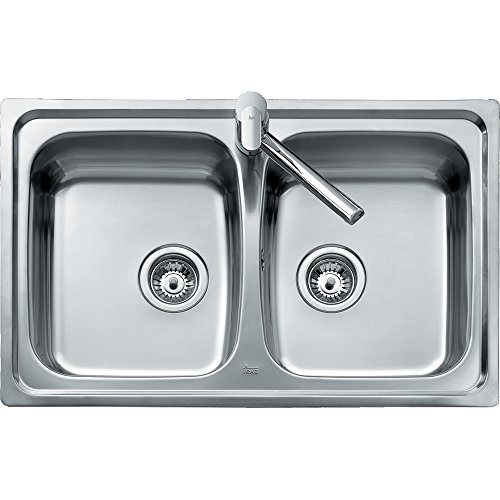 fregadero de dos senos teka