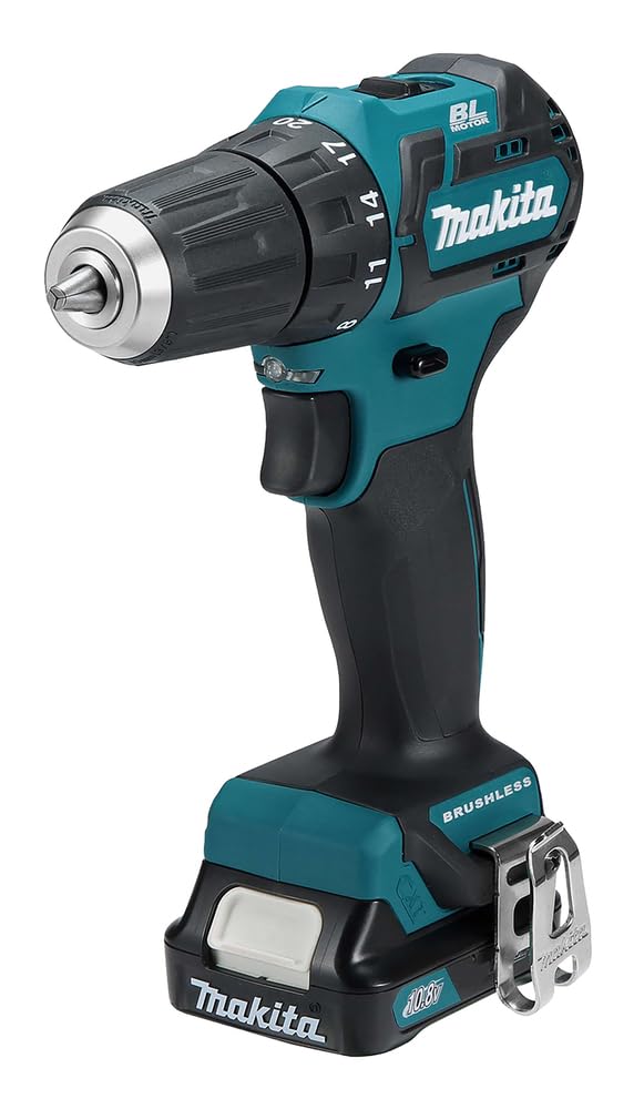 Makita DF332DSAE Bohrmaschine, 18 W, 10.8 V, Schwarz, Blau