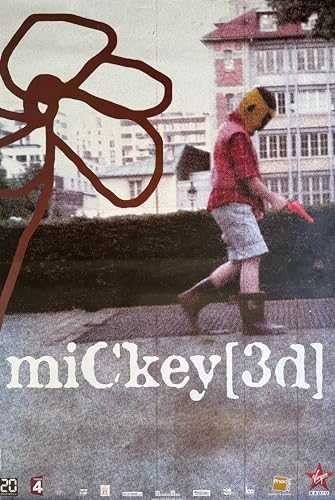 Affiche Mickey 3D La Grande Evasion 2009 format géant 80X120 cm pour collectionneur