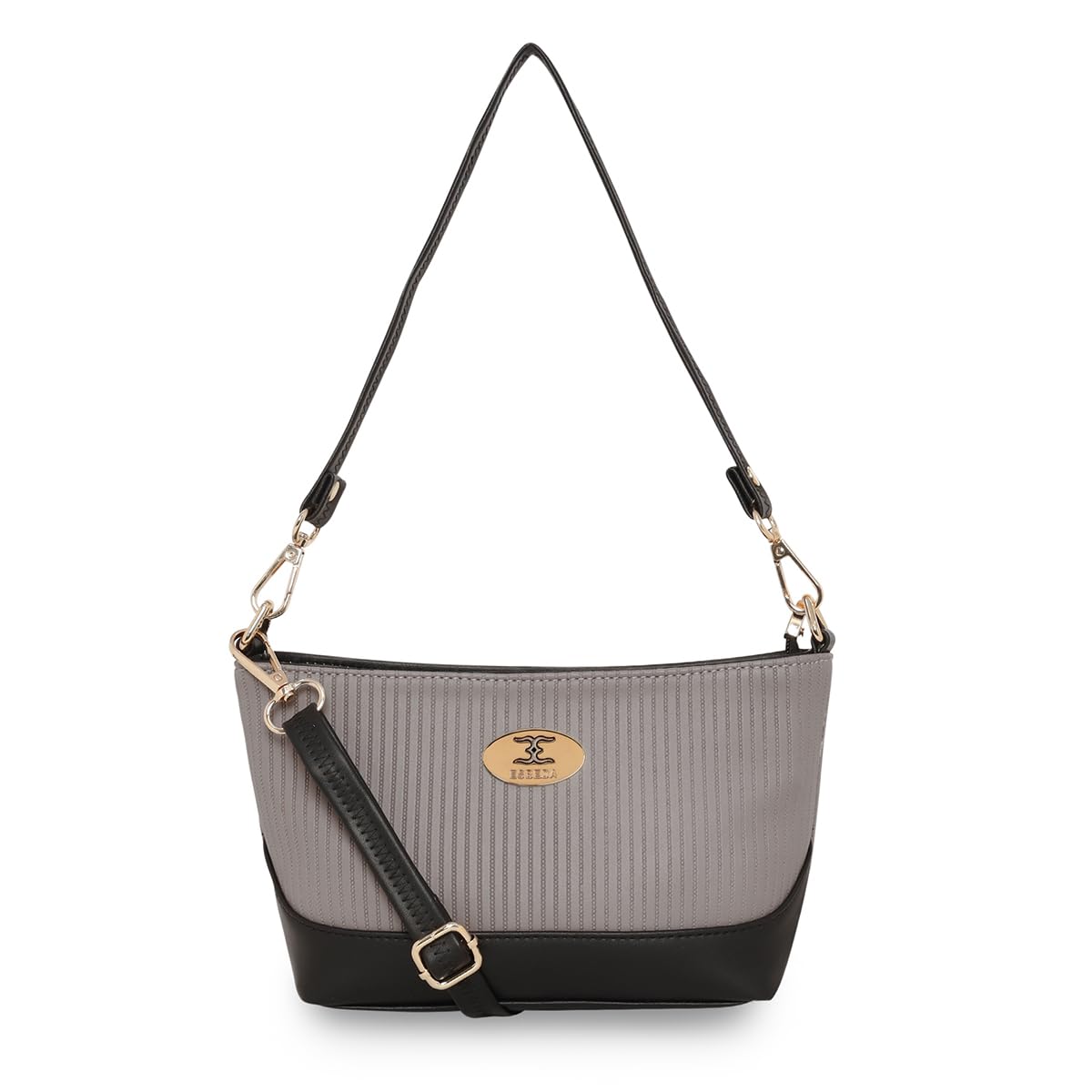 ESBEDA Grey Color Lightweight Dual Handle Sling Bag For Womens (B0CZ7D9GDP) Amazon Price History, Amazon Price Tracker