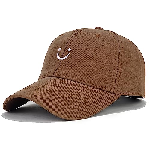 Casquette Smile Face ajustable pour éviter la chaleur et garder un style décontracté