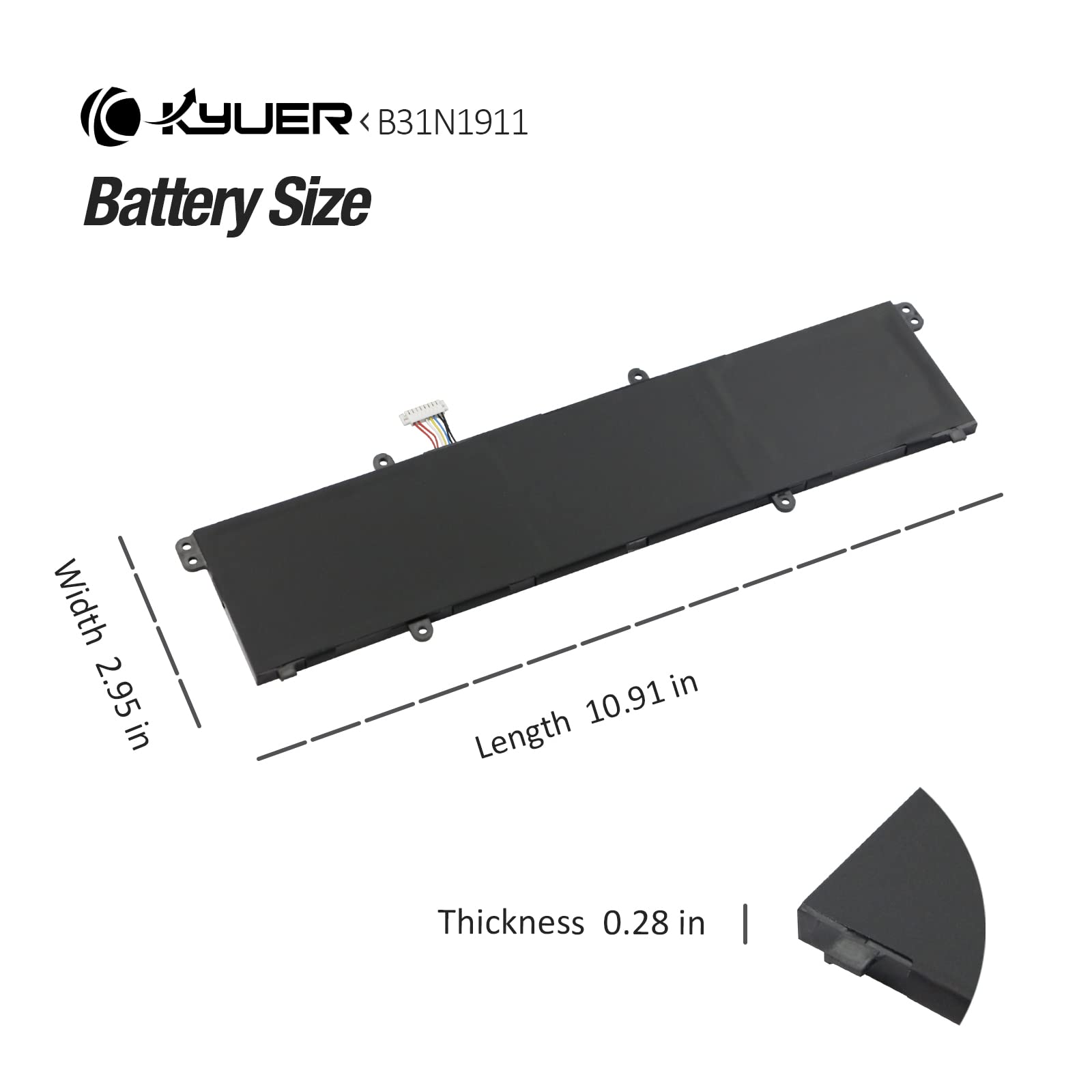 B31N1911 C31N1911 Batterie pour ASUS VivoBook Flip TP420 TM420 TP470 TM420UA TM420IA TP420UA TP420IA TP470E TP470EA TP470EZ K413 K413EA K413EP K413EQ K413FA K413FQ K413JA X413EA X413JA A1402 A1502