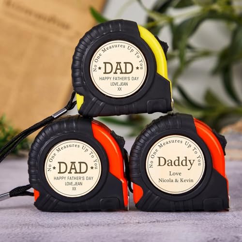 Cinta Métrica Personalizada, Regalo Grabado For Papá, Idea De Regalo For El Día Del Padre, Amado Sin Medida, Regalos For Abuelo Papá, Regalos For Esposo