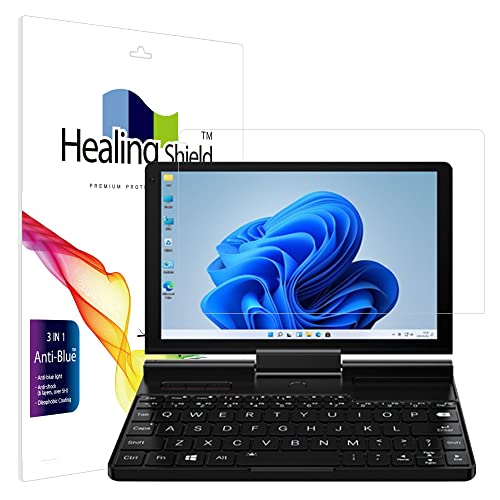 Healingshield �X�L���V�[���t���ی�t�B���� Screen Protector Eye Protection Anti UV Blue Ray Film Compatible with GPD Pocket 3