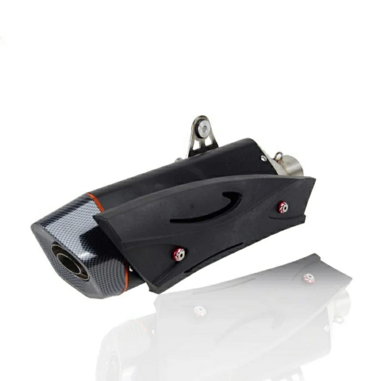 RA ACCESSORIES Universal Bike Silencer Slip-on Exhaust for All Bikes | R9 Racing Generation with DB Killer/R-9 Model Bike Silencer for All Bikes/Motorcycle-image-21