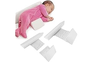 Baby Side Sleeper Wedge Adjustable - Anti-Deflection, Anti-Roll Sleep Positioner for Newborns