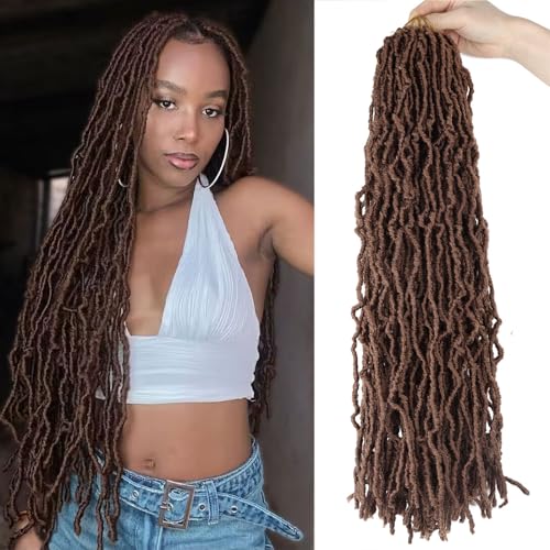 LMZIM 7 Packs Faux Locs Crochet Hair Pre Looped 26...