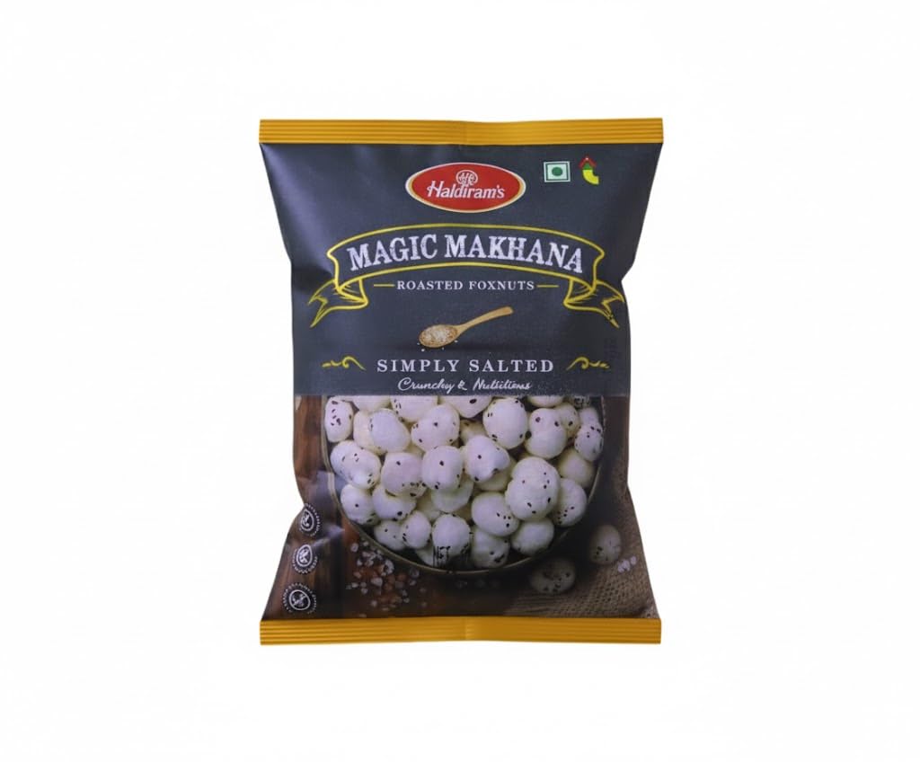 Haldiram's Magic Makhana Roasted Foxnuts Simply Salted 30g