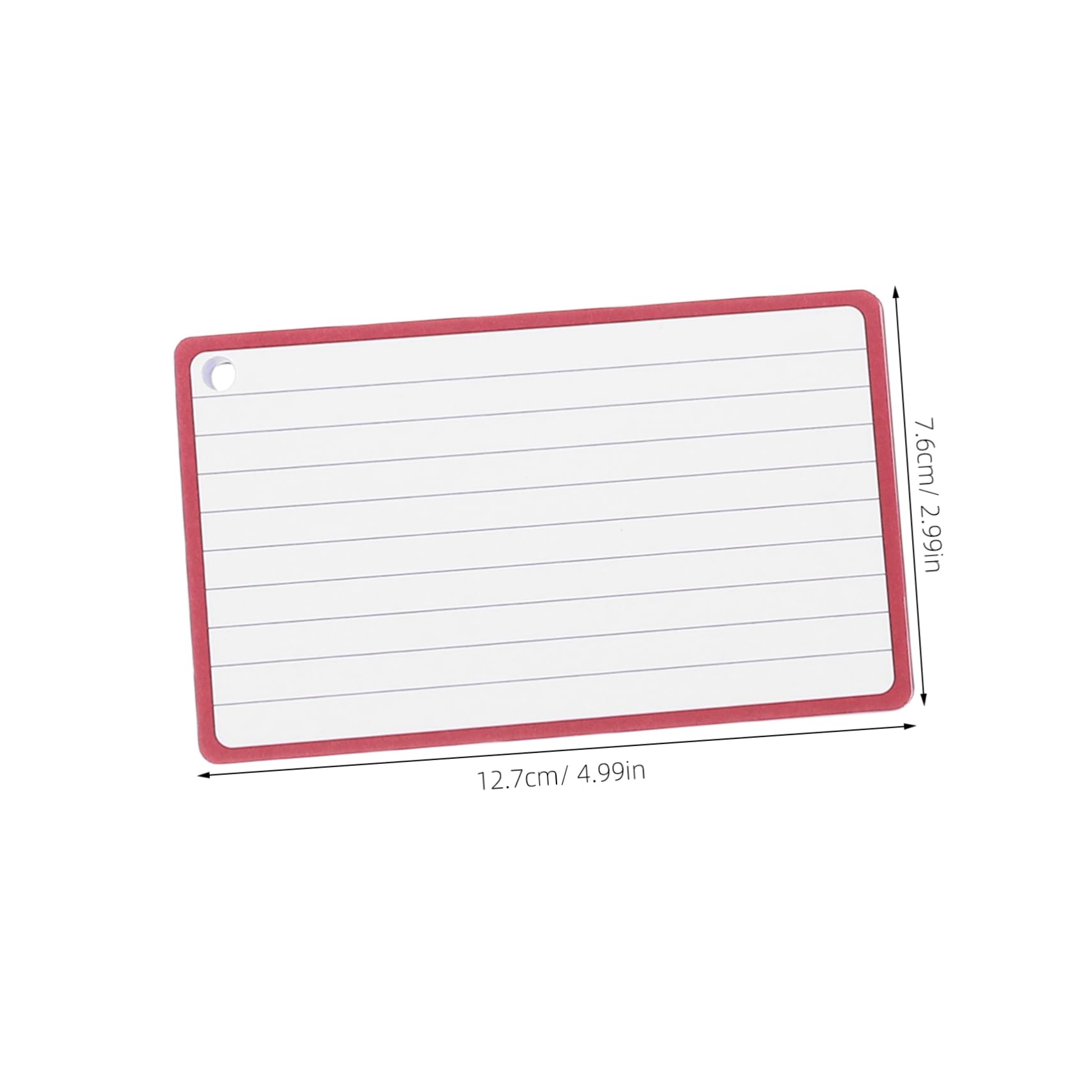 Lot de 6 Mini-blocs-notes Lignés, Fiches Mémo en Papier et Fer, 60 Feuilles par Carnet, Format Compact pour Bureau et Notes Quotidiennes