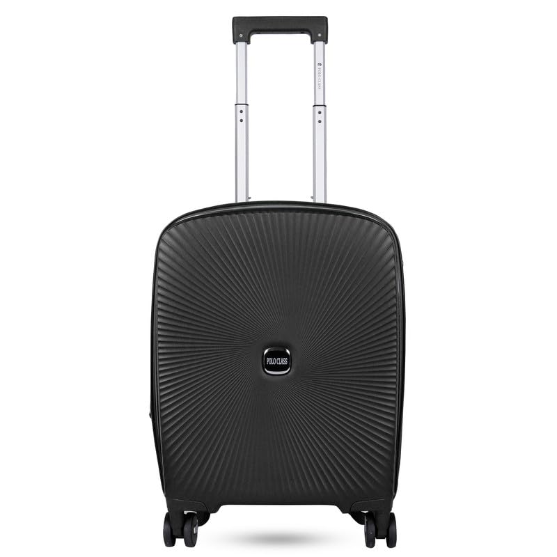 Image of Polo Class 2Pc Set Trolley Bags (20 /24 inch) - Black