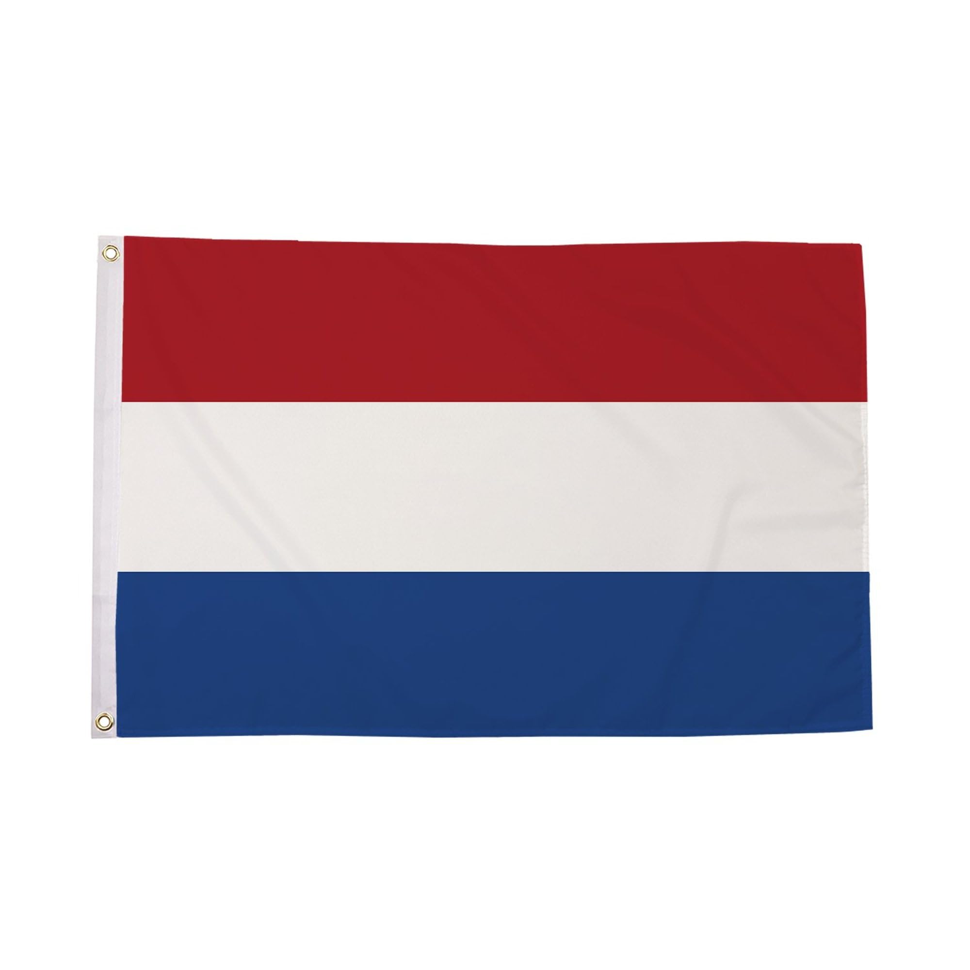 Flagmax Dutch Flag 3ft x 2ft (90cm x 60cm) Netherlands Flag with Eyelets Durable Polyester Banner for Indoor and Outdoor Display National Events Celebrations Sports and Home Use
