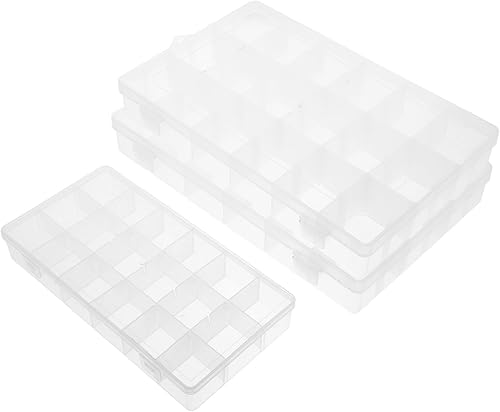 Miniatura 1 de Cabilock Caja de almacenamiento transparente de PP, caja de almacenamiento de cosméticos, organizador de cosas de uñas, contenedor transparente,