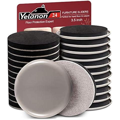 Yelanon 20pcs Furniture Sliders Cover
