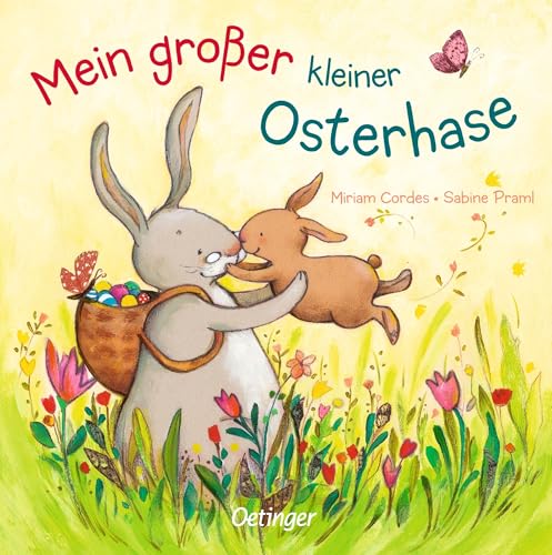 Preisvergleich Produktbild Mein großer kleiner Osterhase: Niedliches Pappbilderbuch zum ersten Osterfest für Kinder ab 18 Monaten