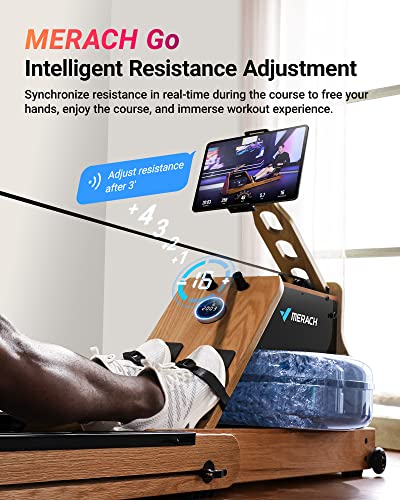 Wood Water Rowing Machine