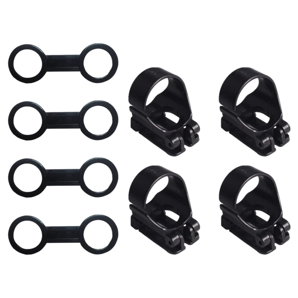 Fijador portátil para máscara de buceo y hebilla ajustable de snorkel 8