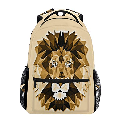 Rey Leon Mochila Escolar Impermeable Mochilas Escolares para Estudiante Adolescentes