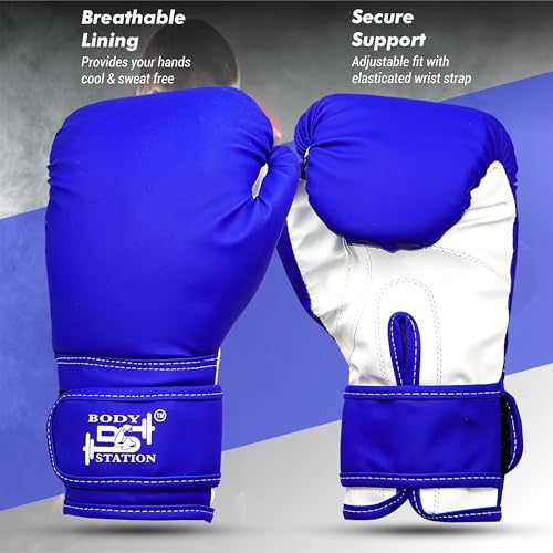 Image of Boxing Gloves - Training Gloves with Hook and Loop Velcro Closure for Long-Lasting Strength and Durability