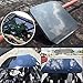 Tinted Polycarbonate Roof Top For 2014+ Polaris RZR XP 900/1000 TURBO 900 S Trail 2 Seats PC Solid Sheets Sun Visor Cover Protective Shield with UV-coating