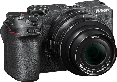Nikon Z30 + Z DX 16-50 VR + Lexar SD 64 GB 800x Fotocamera Mirrorless, CMOS DX 20.9 MP, LCD...