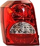 Evan-Fischer Tail Light Assembly Compatible with 2008-2012 Dodge Caliber Driver Side