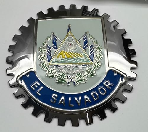 Image of El Salvador Mexico Grill Badge Mexican Emblem for Trucks and Cars