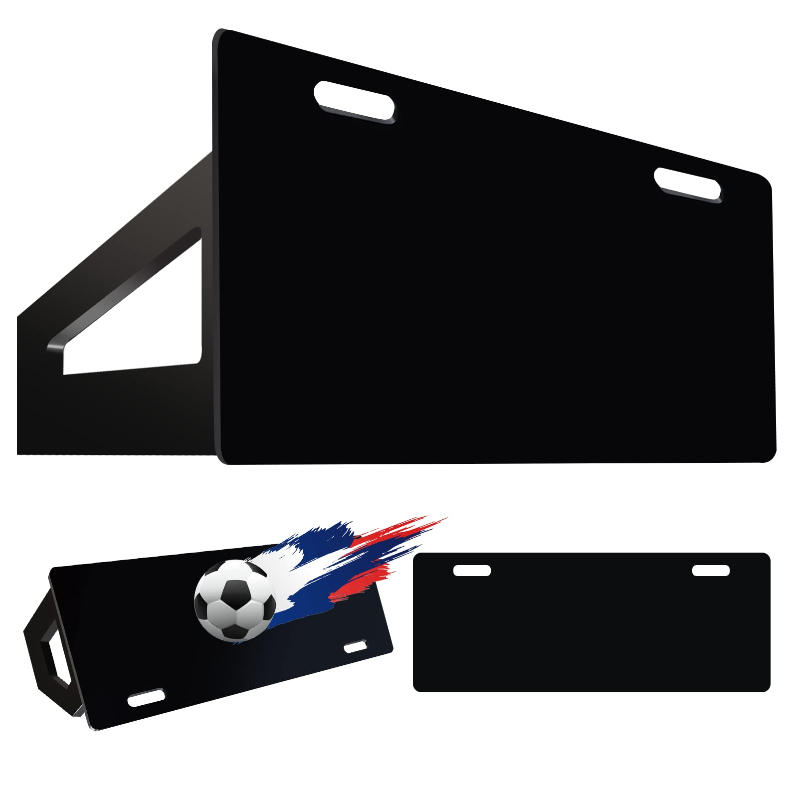 Portable Soccer Rebound Board Training Equipment, 40' x 16' Foldable