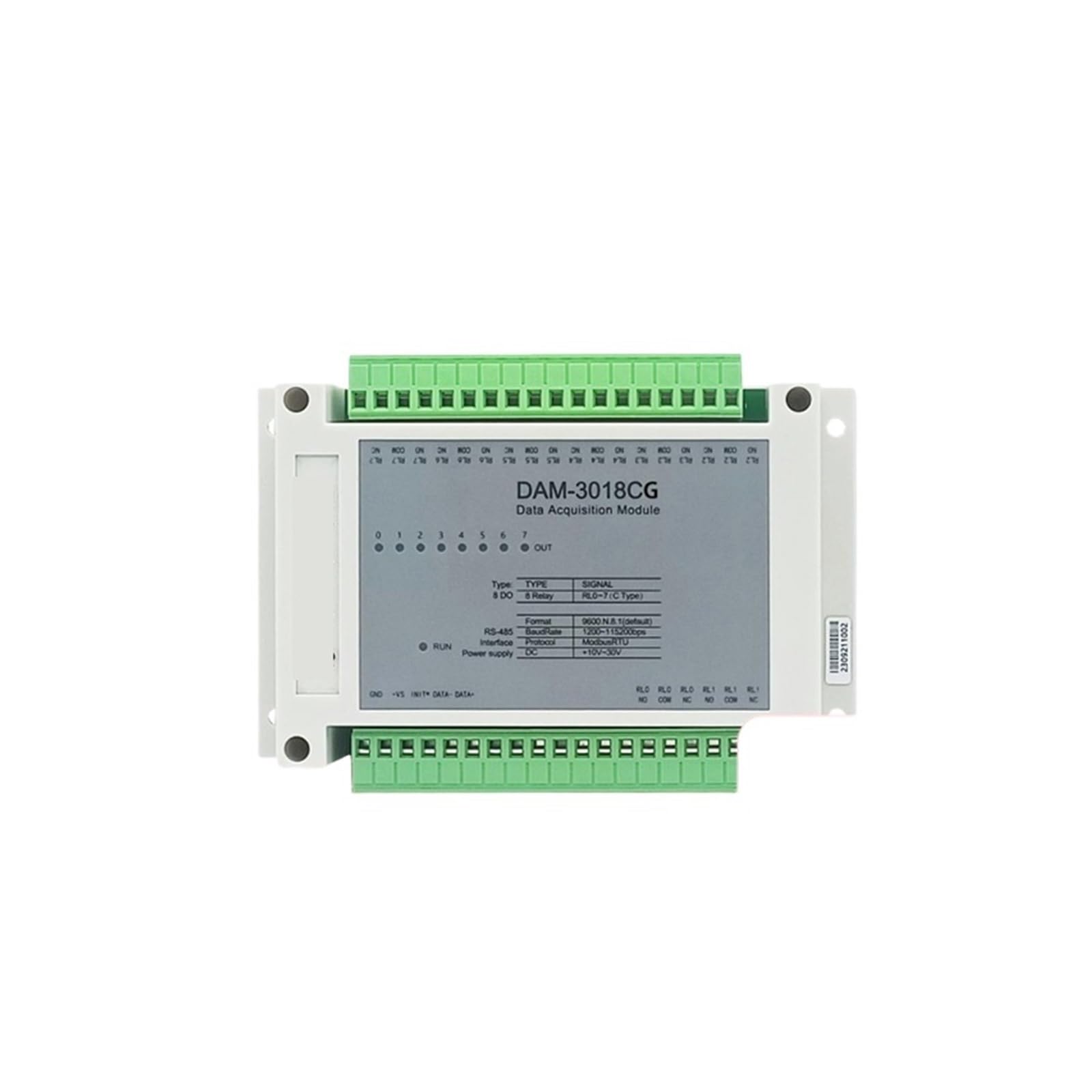 485 Acquisition Module analog Input digital Input Output modbusRTU Protocol AD ​​DAM-3054PG, DAM-3048MG, DAM-3013DG, DAM-3018CG(DAM-3018CG)