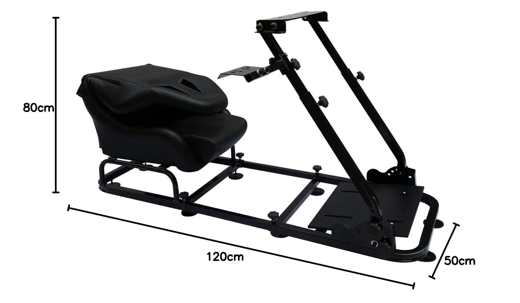 Seggiolino Gaming Pelle Finta per PC e Console - Dettaglio