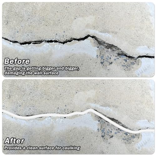 Image of Frienda Backer Rod Foam Rubber Caulk Saver Concrete Expansion Joint Filler Weather Strip Seal for Gaps and Joints (White,1 /8 Inch X 100 ft)