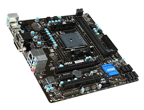 MSI A88XM-E35 V2 Scheda Madre, Nero