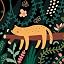 Sleeping Leopard
