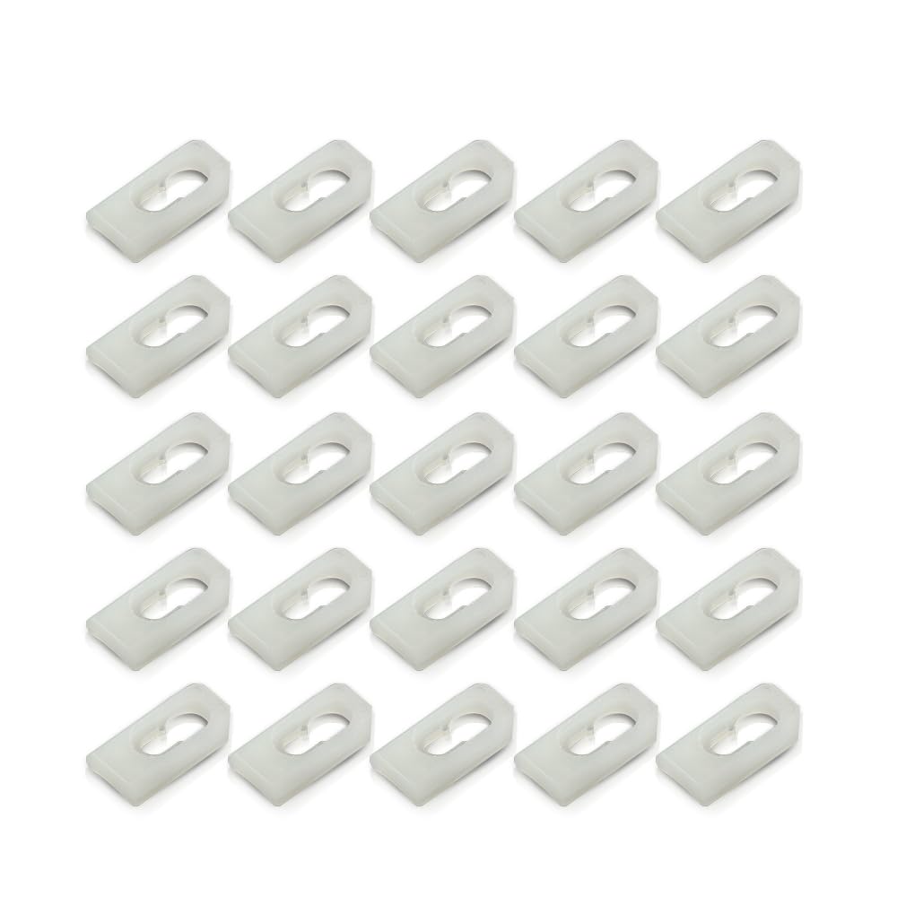 PIT66 25pcs Top Trim Molding Clips(Without Screws) PE Compatible with Buick Riviera Electra Gran Sport GM Cars 1960-1970 7731589