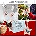 Bird Vector Illustration Christmas Tree Ornaments Star Shape Ceramic Xmas Tree Hanging Pendants Christmas Tree Decorations for Xmas Family Party Holiday Decorative