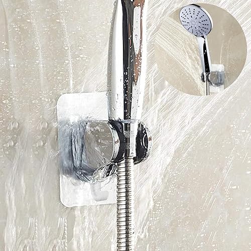 2PCS Adesivo Staffa Soffione Supporto Doccetta