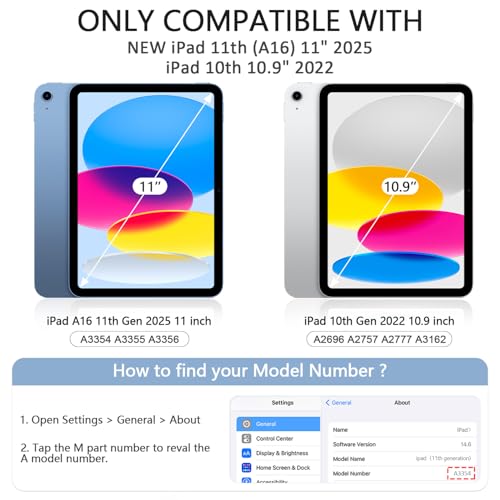 Coque pour iPad 11e/10e antichoc SINSO avec béquille robuste intégrée