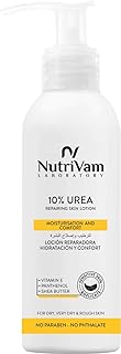 لوشن للبشرة من نوتريفام يجدد الترطيب والنعومة باليوريا وزيت الصويا، مناسب للبشرة الجافة، 100 مل