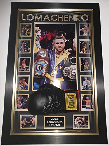 www.strikeautographs.co.uk Rare Vasyl Lomachenko Signed Glove