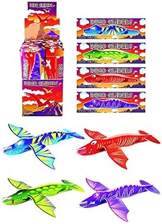 Henbrandt 24 Dinosaur Gliders (4 Assorted Designs)