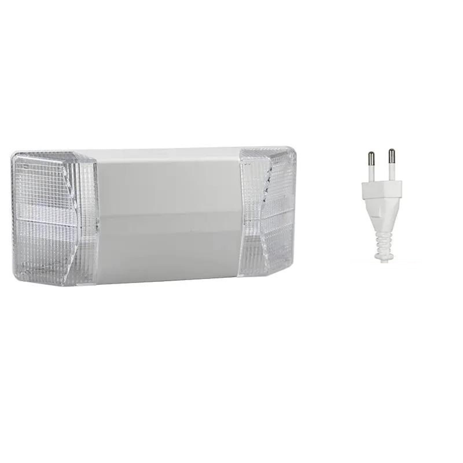 GaRcan Luminarias Emergencia Contra Incendios Recargables Iluminación Opaca Luces Emergencia Doble Cabezal Lámpara Salida Habitación Montada En La Pared Indoor Wall Light/Lamps Wall lamps/Light