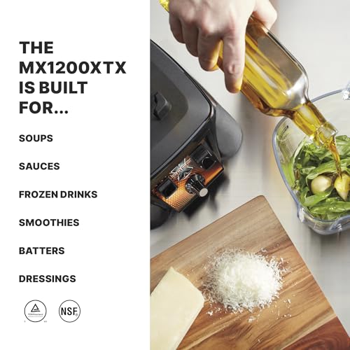 Waring Commercial MX1200XTX 3.5 HP Blender with Variable Speed Dial Controls and a 64 oz. BPA Free Copolyester Container, 120V, 5-15 Phase Plug - Image 5