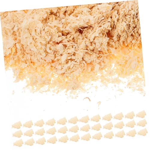 HEMOTON Copeaux De Litière pour Hamster Litière pour Petits Animaux Copeaux De Naturels Absorption Humidité Réutilisable pour Enclos