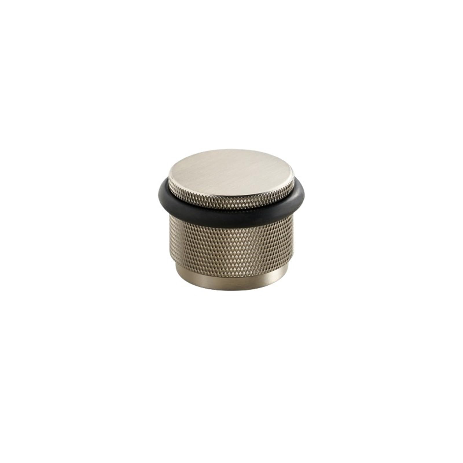 Door Stopper Knurled Brass Height Adjustable Door Stop Fits Wooden and Cement Floor for Gate Fixed Protection(Color 04)