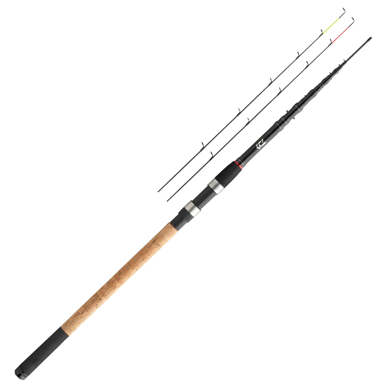 Daiwa Black Widow Tele Feeder 3,30m 100g Feederrute Karpfenrute Grundrute Teleskoprute