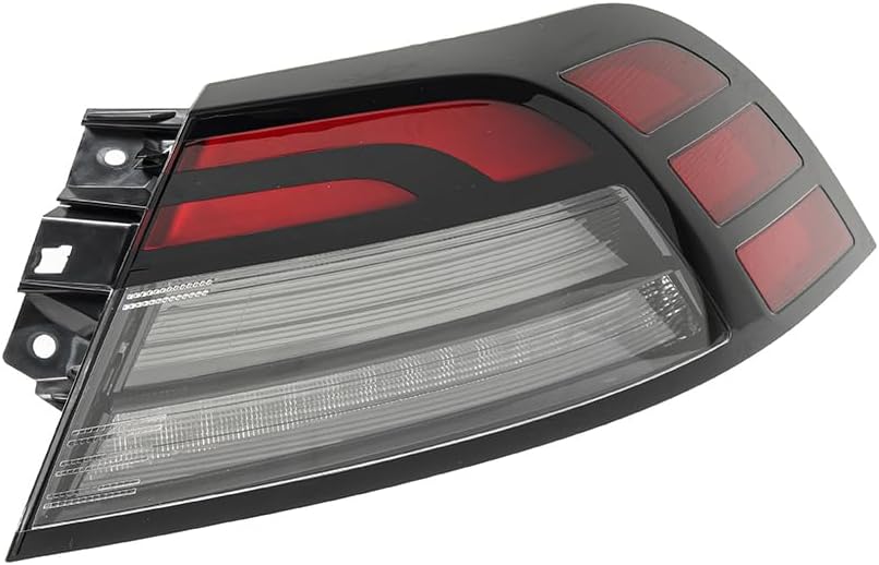 Tail Light for 2023 2024 2025 Honda Accord Sedan/Hybrid Replacement for HO2805129 33500-30A-A01 Tail Lamp with Bulb Rear Outer Taillight Assembly Right Passenger Side RH
