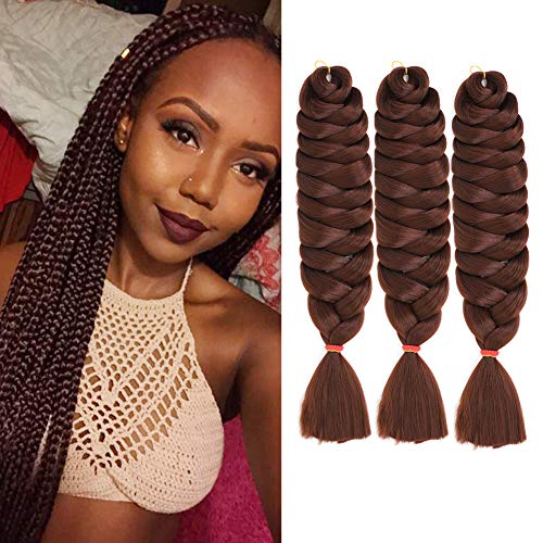 Synthetic Braiding Hair Extensions 165G/pack 84inch Twist Braiding Hair High Temperature Hair Extensions 3Pack(#Summer tan)
